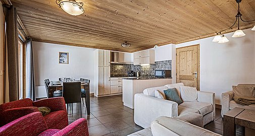 The apartment for sale in Val Thorens