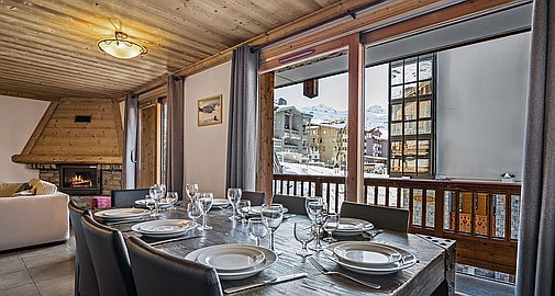 The apartment for sale in Val Thorens