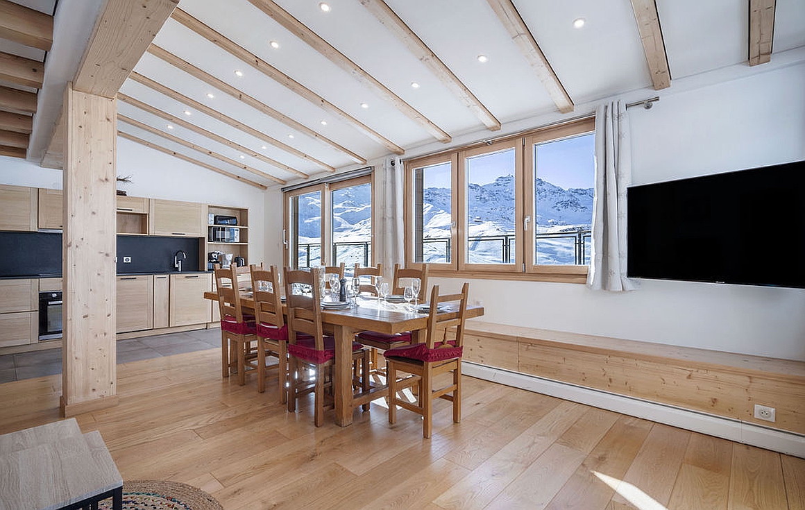 The apartment for sale in Val Thorens