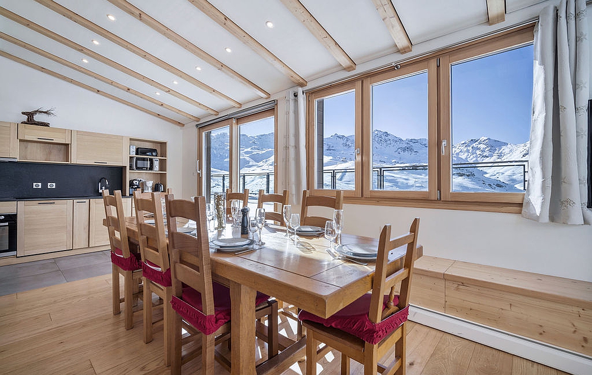 The apartment for sale in Val Thorens