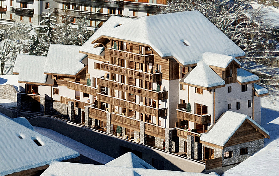 The brand new apartments for sale in Vaujany