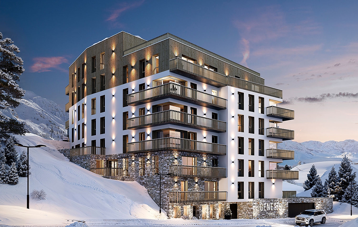 The brand new apartments for sale