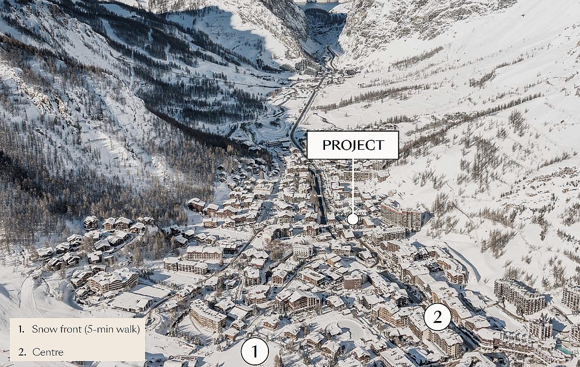 The location of the project