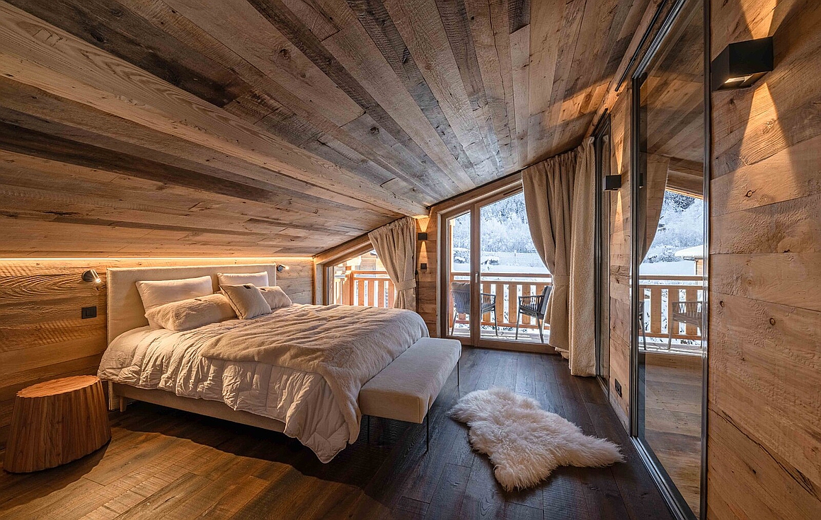 The chalet for sale in Chamonix