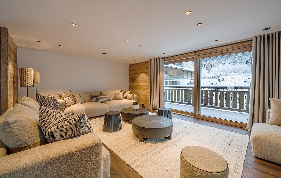 The chalet for sale in Chamonix