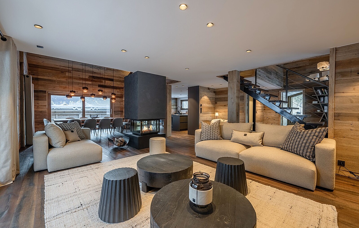 The chalet for sale in Chamonix