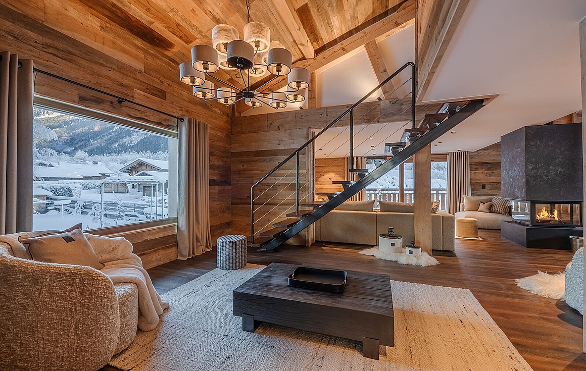 The chalet for sale in Chamonix