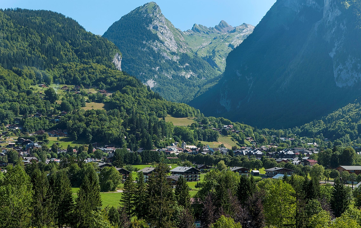 The village of Samoens